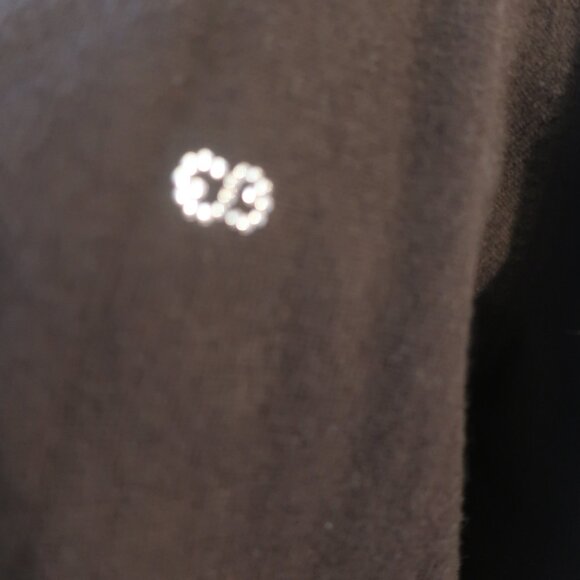 Womens Escada Sport Brown Escada Espana 100% Virgin Wool Cardigan Sweater M - Picture 3 of 9